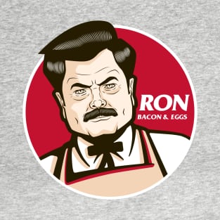 Ron swanson eggs & bacon T-Shirt